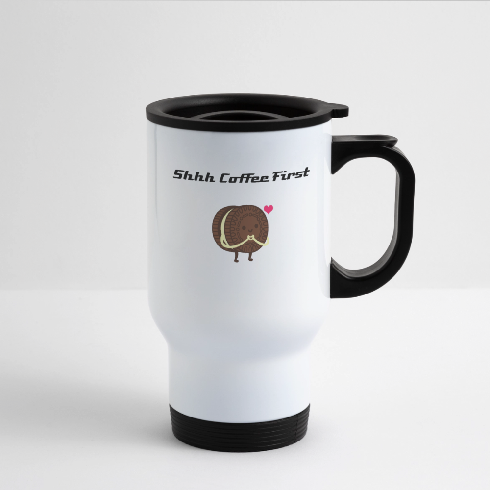 Travel Mug - white