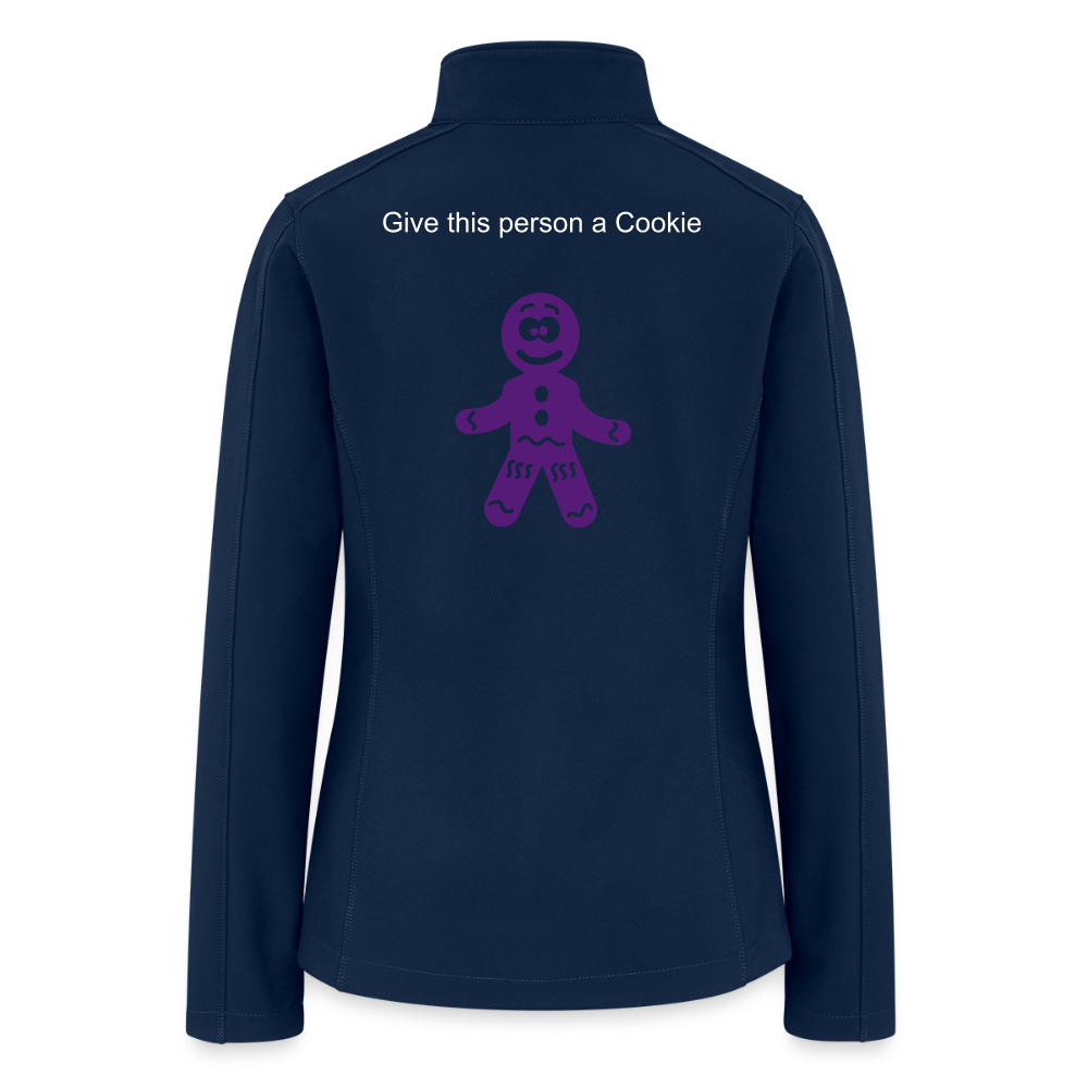 Women’s Soft Shell Jacket - navy