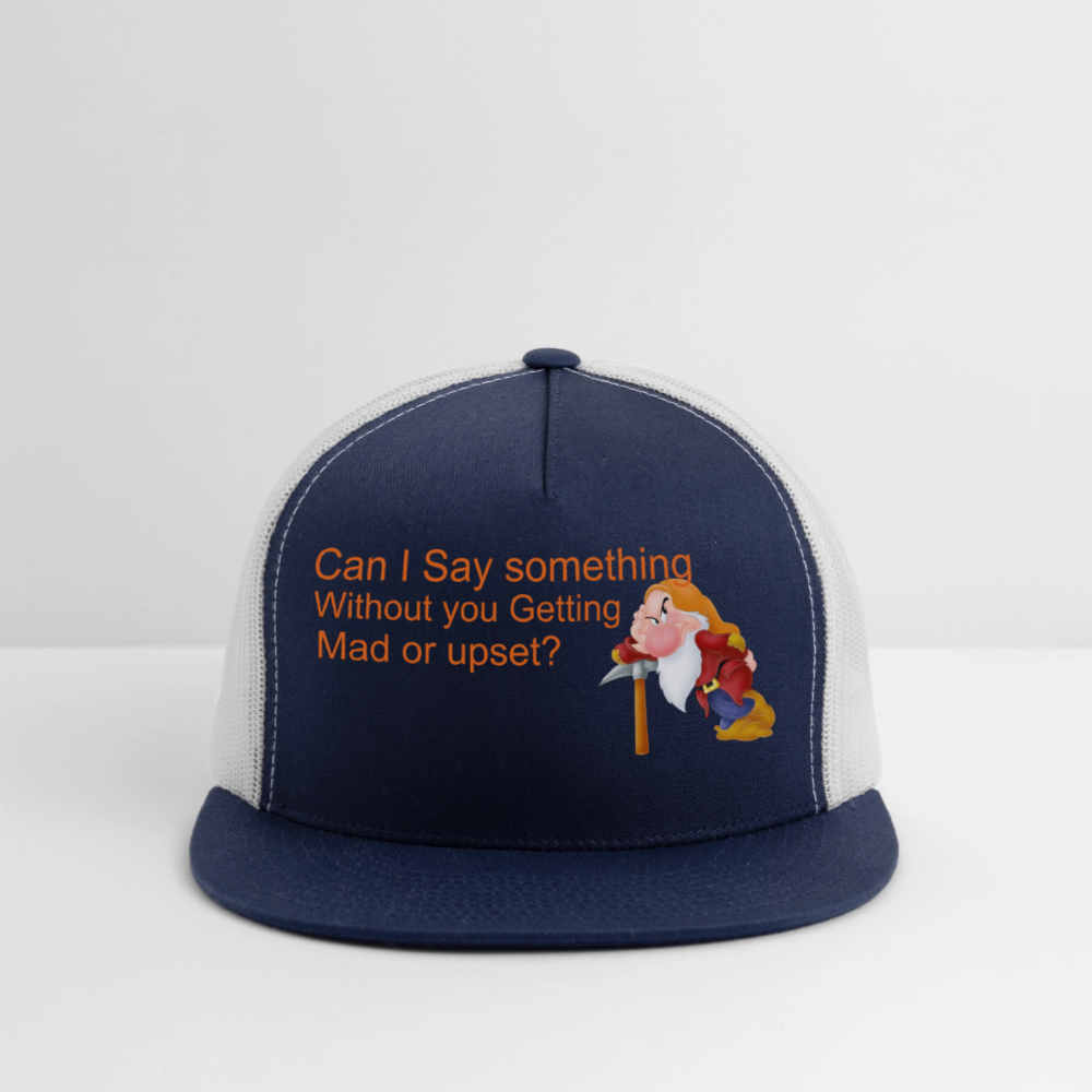 Trucker Hat - navy/white