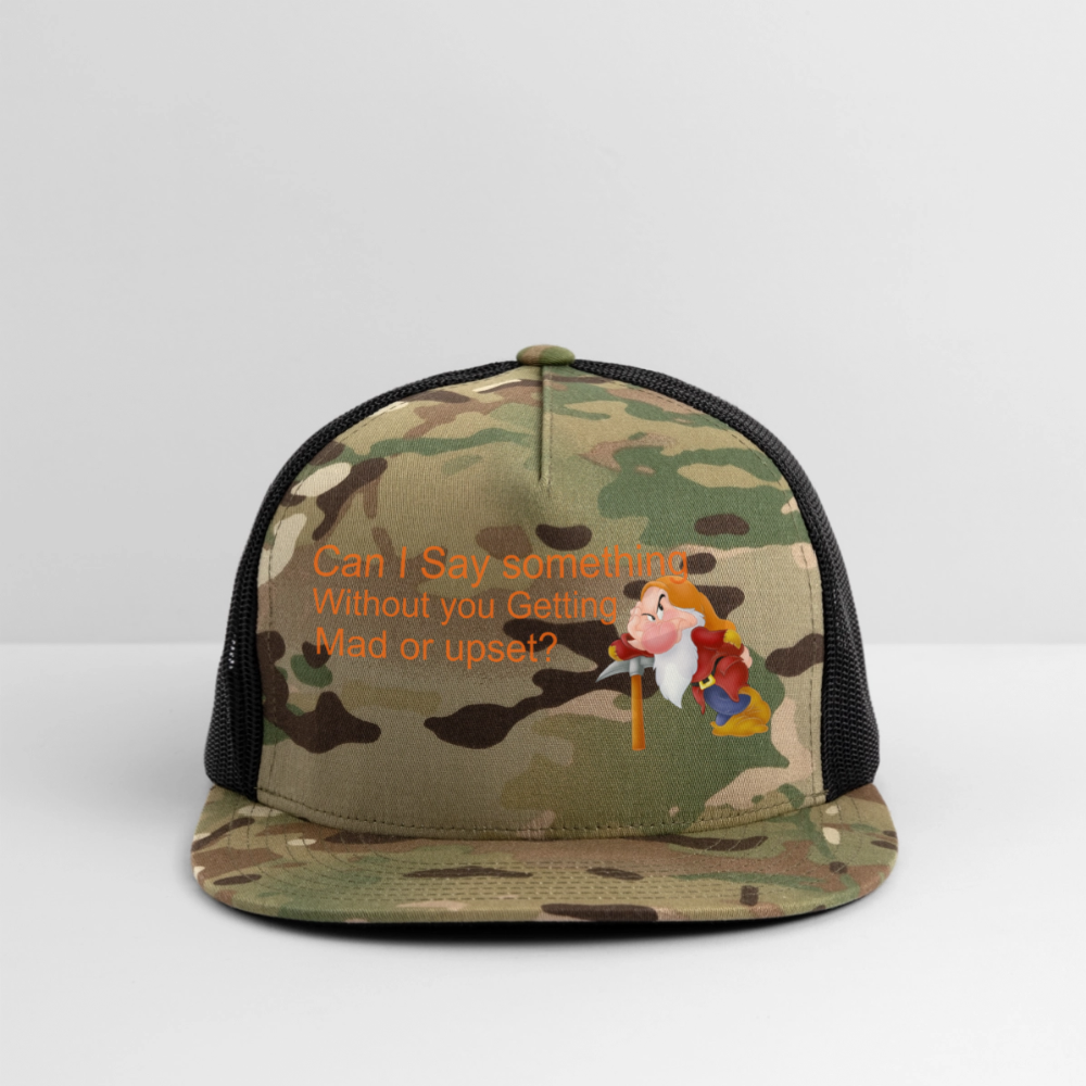 Trucker Hat - MultiCam\black