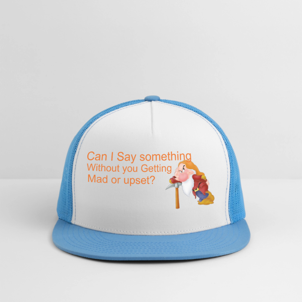 Trucker Hat - white/blue