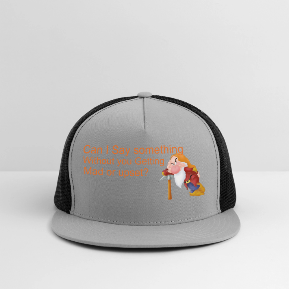 Trucker Hat - gray/black