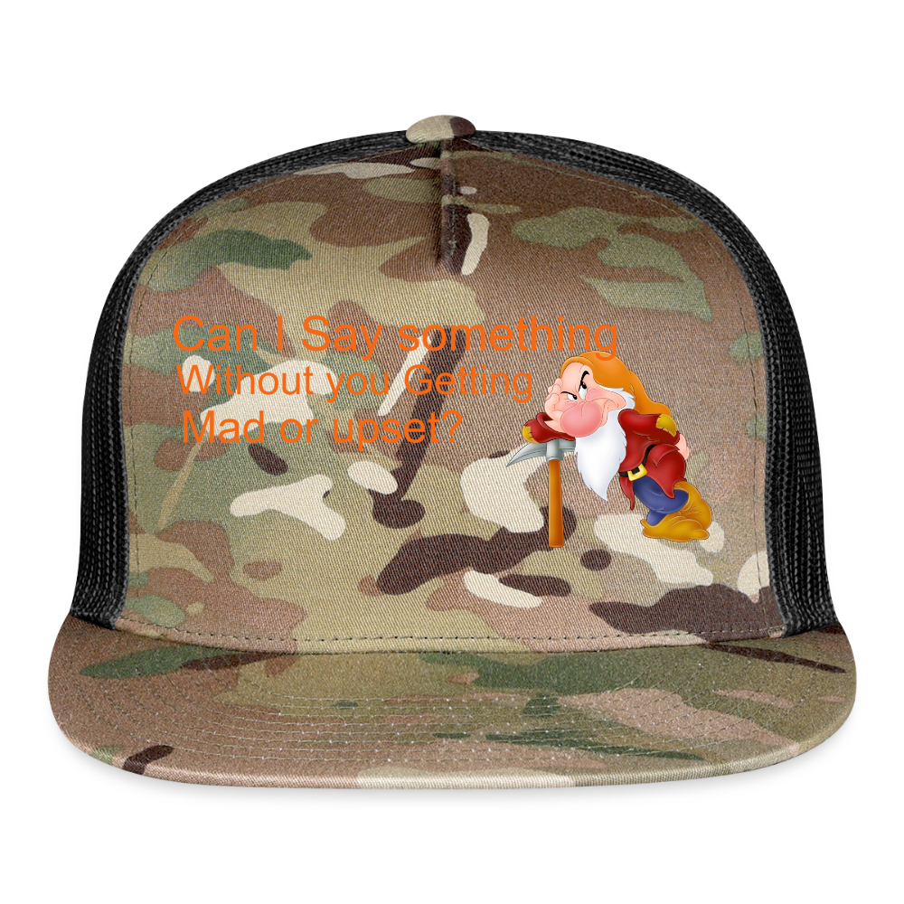 Trucker Hat - MultiCam\black