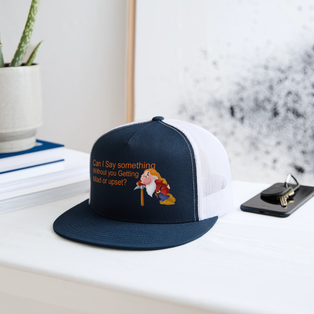 Trucker Hat - navy/white