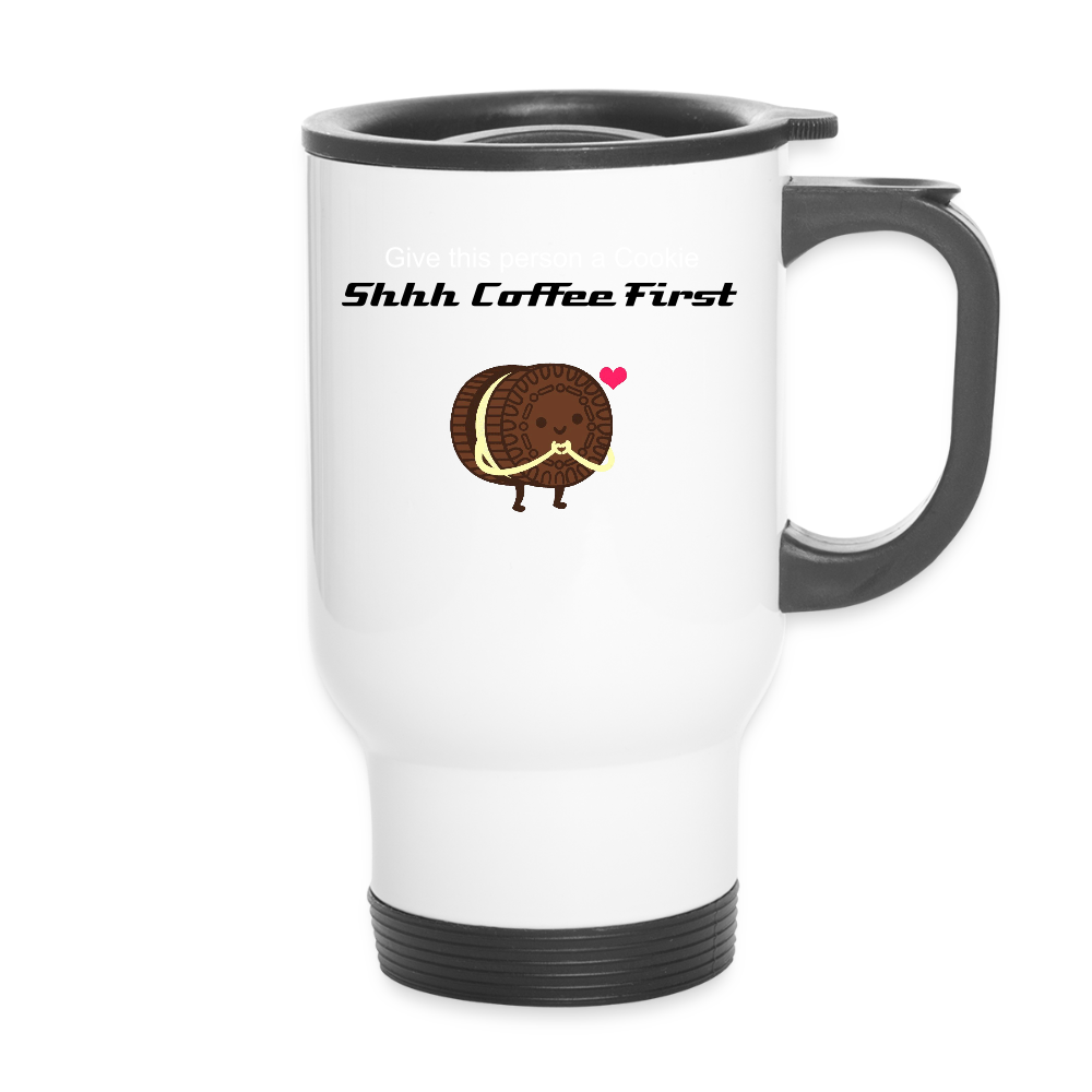 Travel Mug - white